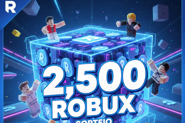 Saiba Como Participar do Sorteio de 2.500 Robux no Roblox de Forma Segura